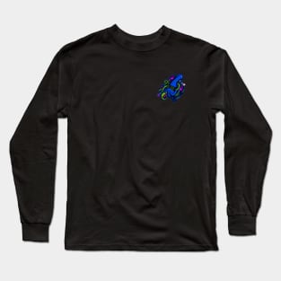 Urban Ocean Squid (Blue) Long Sleeve T-Shirt